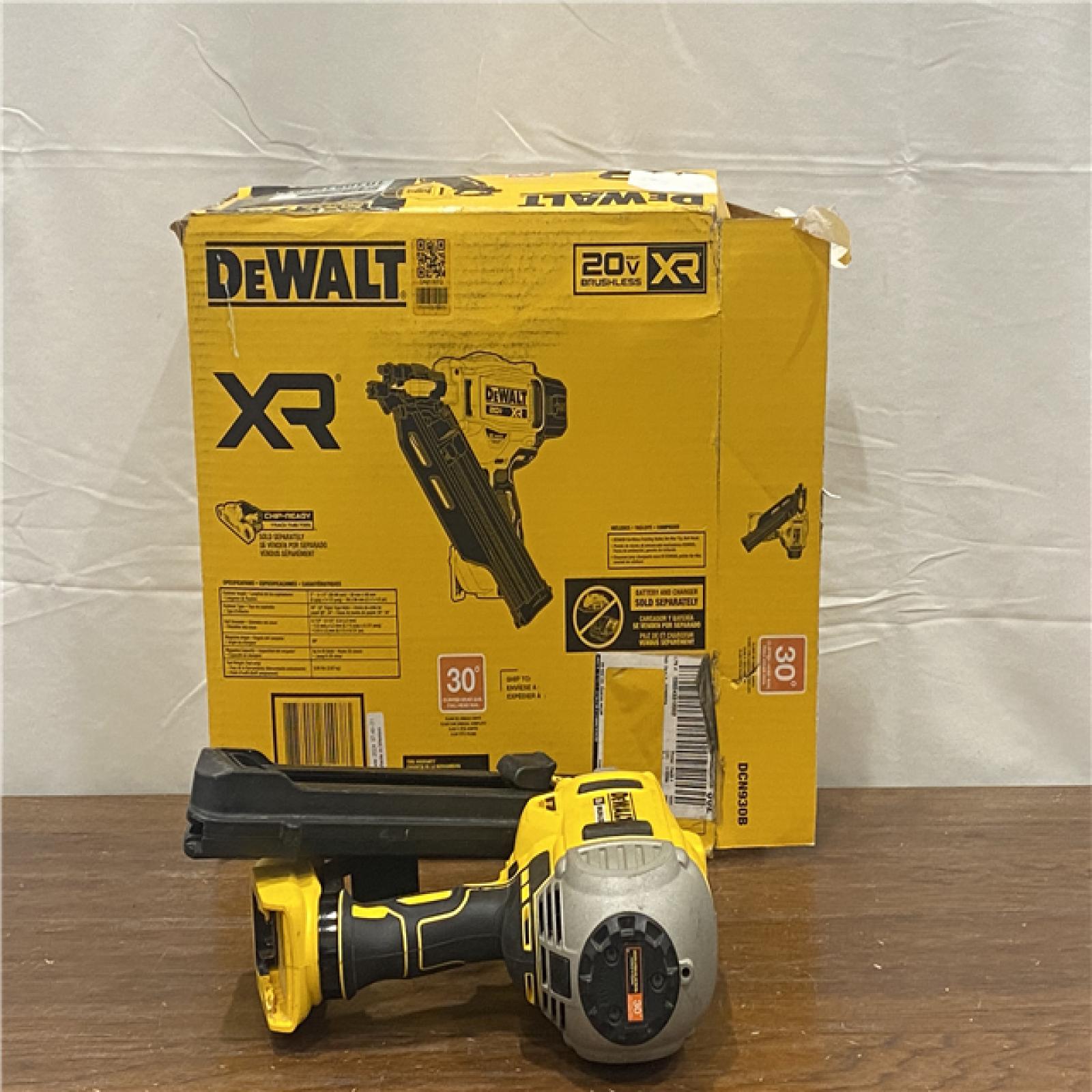 AS-IS DEWALT 20-Volt 30Â° Cordless Framing Nailer (Tool-Only)