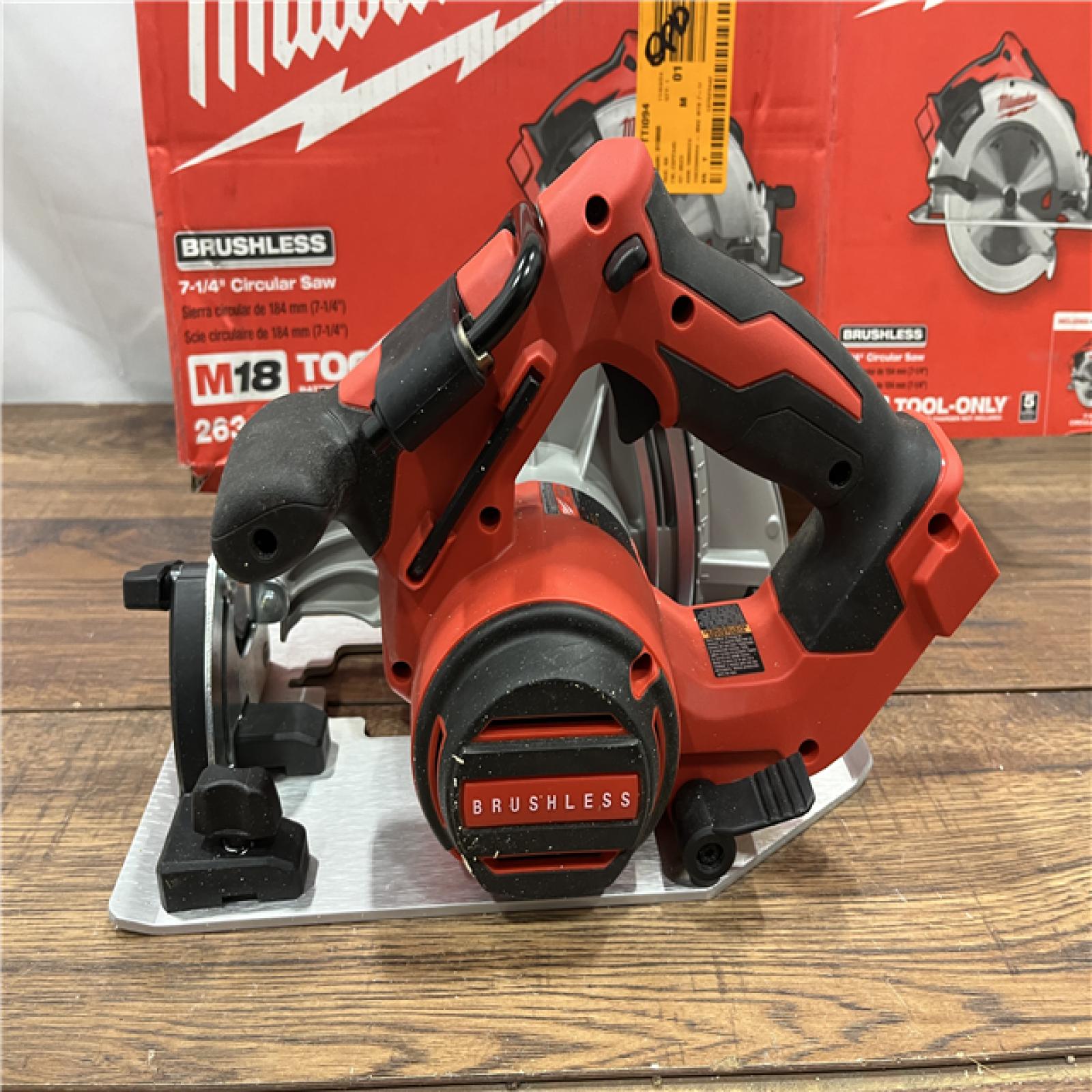 AS IS Milwaukee M18 7-1/4  18V Brushless Circular Saw 2631-20 (Bare Tool)