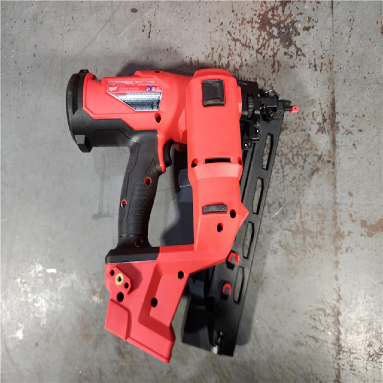 HOUSTON LOCATION - AS-IS (APPEARS LIKE NEW) Milwaukee 2841-20 18V Cordless Gen II 16 Gauge Angled Finish Nailer (Tool Only)