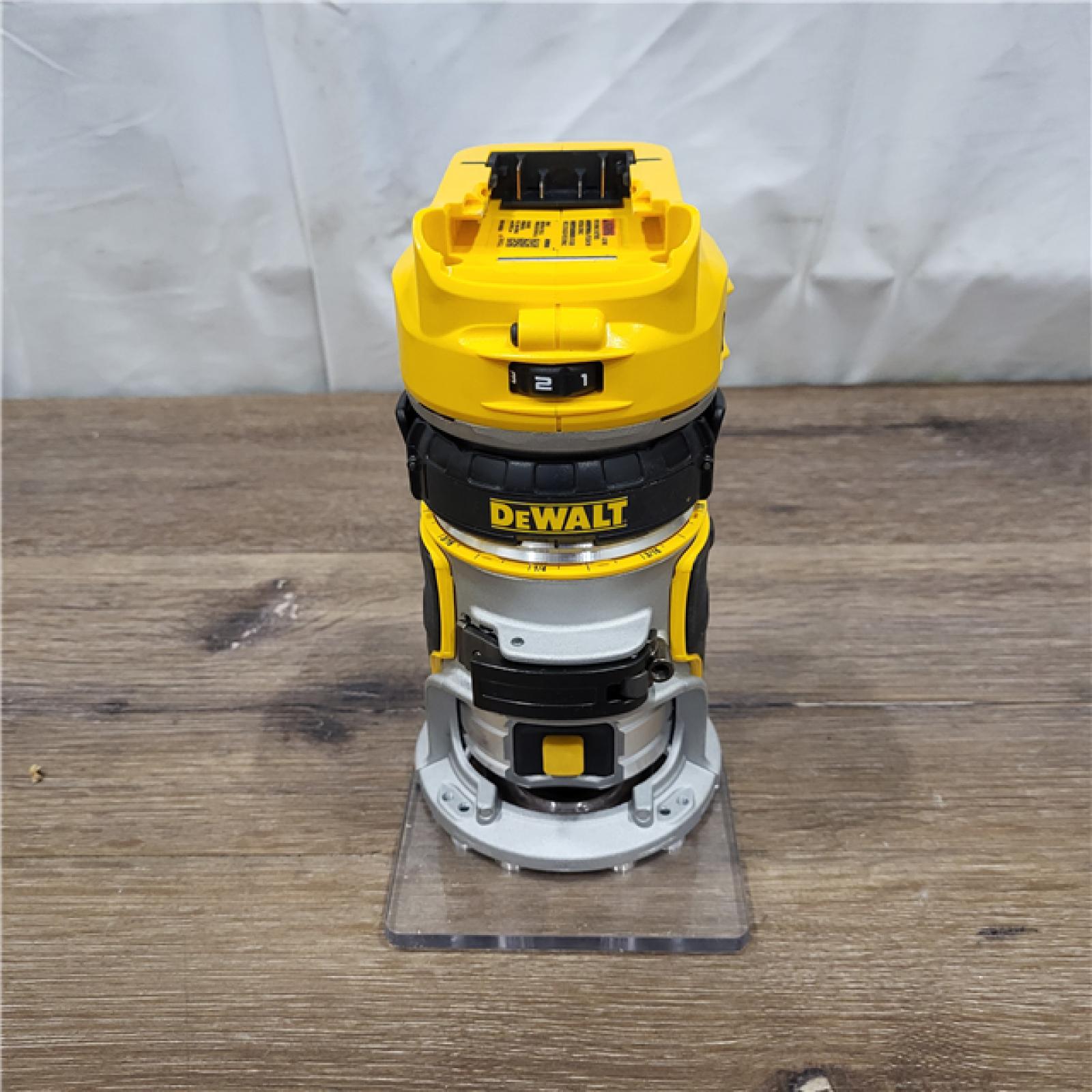 AS-IS Dewalt 20V MAX XR Brushless Cordless Compact Router (Tool Only)