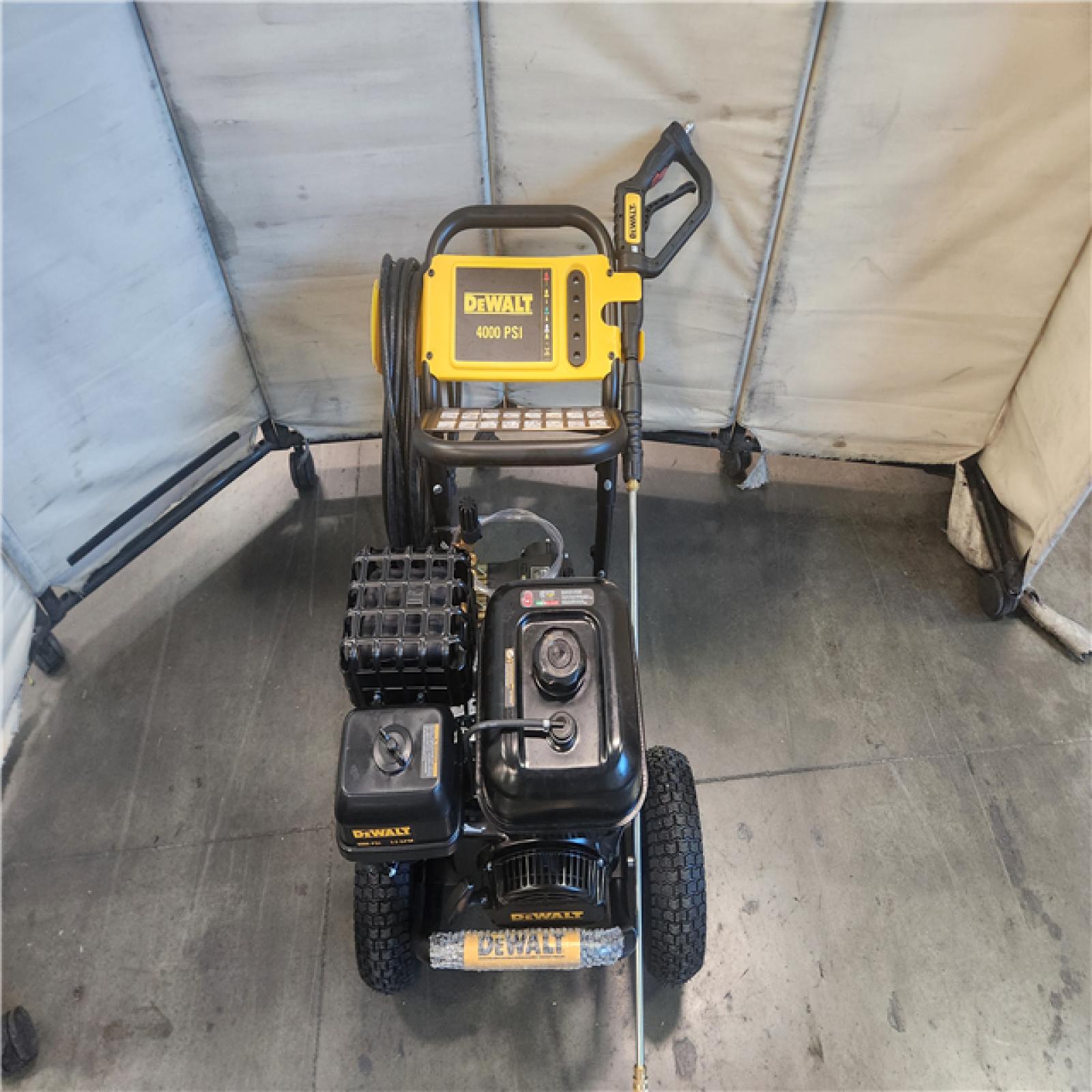 California AS-IS DEWALT 4000 PSI 3.5 GPM Gas Cold Water Pressure Washer