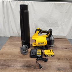 AS-IS DeWalt Brushless Cordless Battery Powered Handheld Leaf Blower KIT