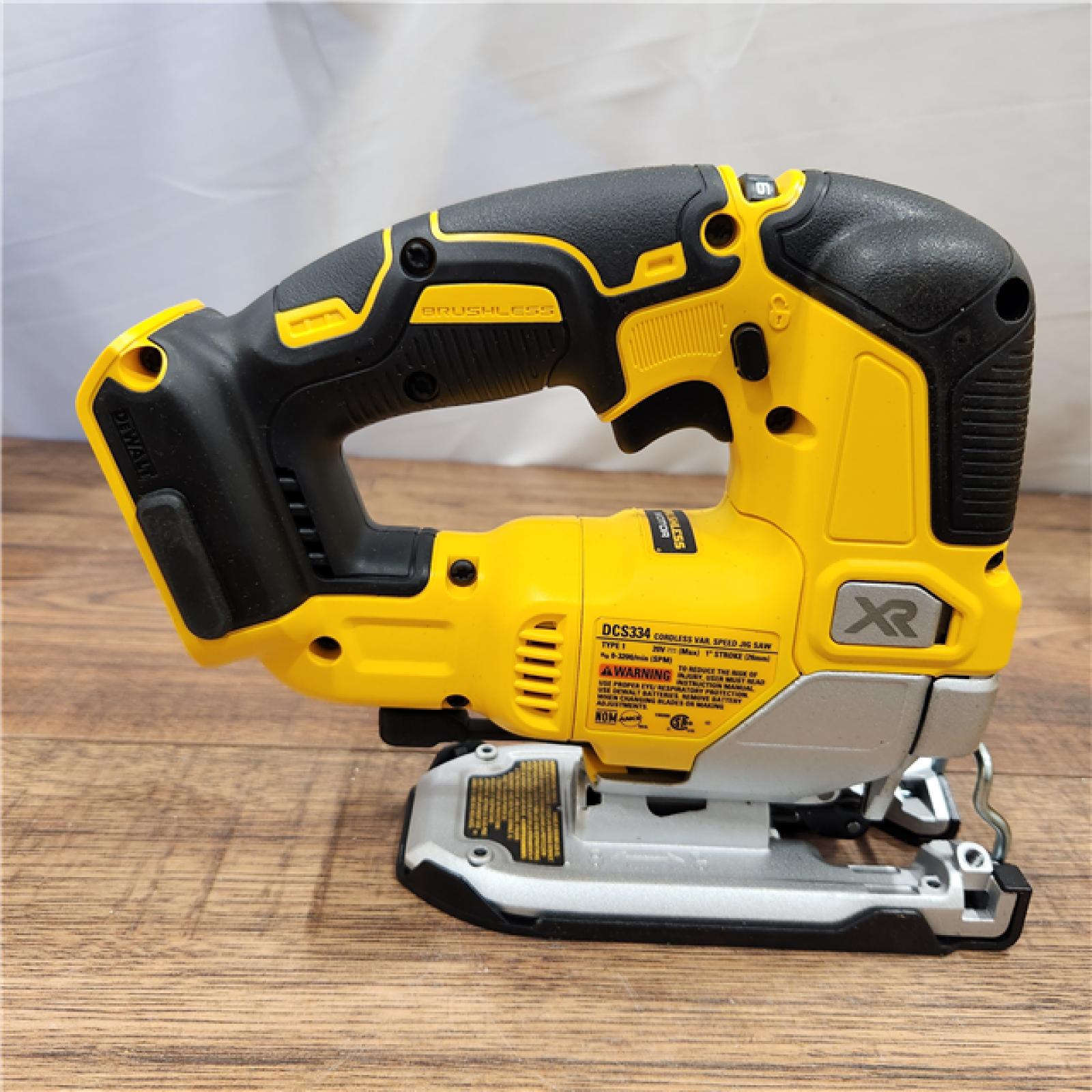 AS-IS 20V MAX XR Cordless Brushless Jigsaw (Tool Only)