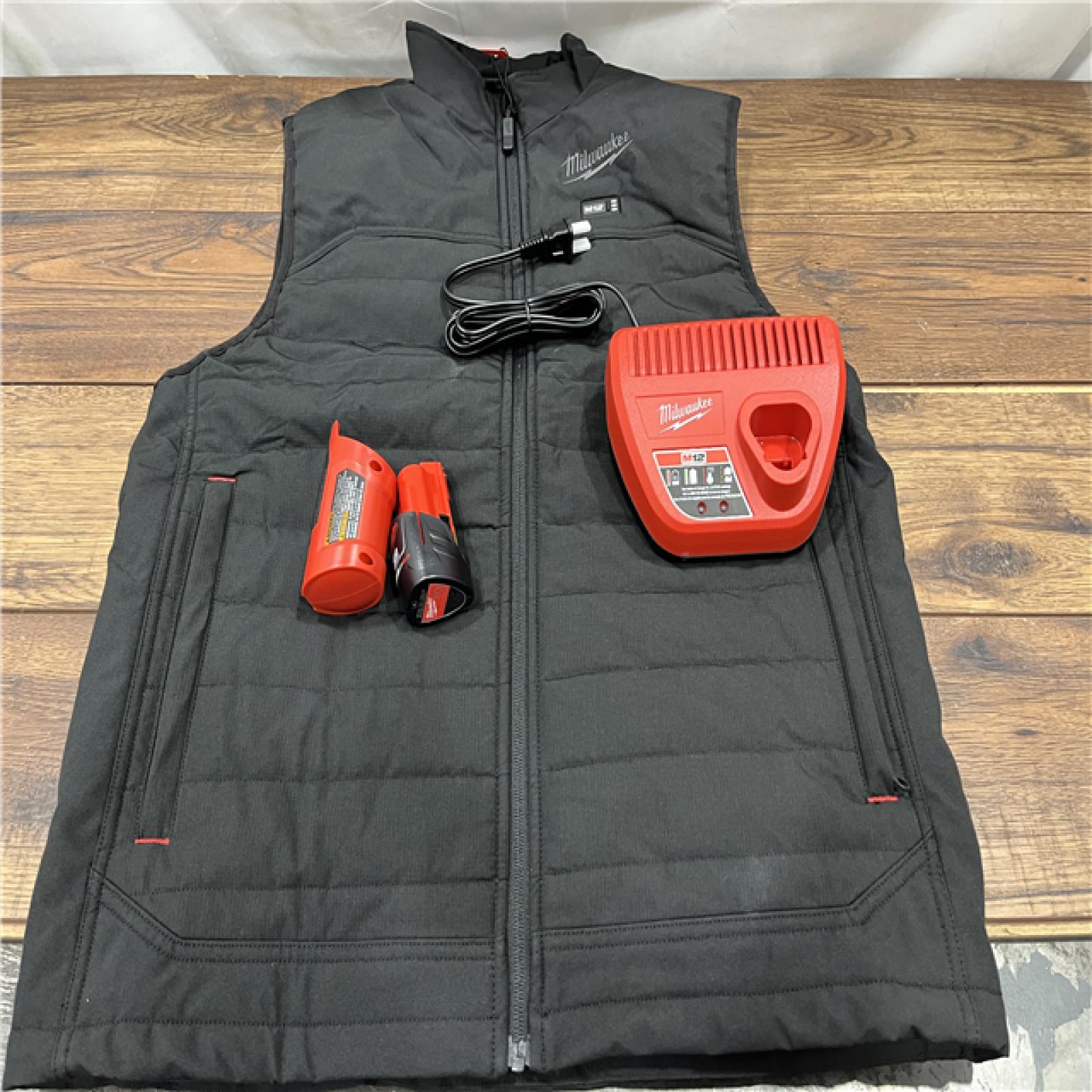 AS IS Heated Vest,Polyester,Zipper,Men,M