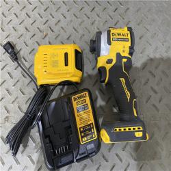 Houston location AS-IS DEWALT ATOMIC 20V MAX* Brushless Cordless Compact 1/4 in. Impact Driver Kit