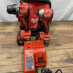 AS IS Milwaukee M18 Compact Brushless 2-Tool Combo Kit