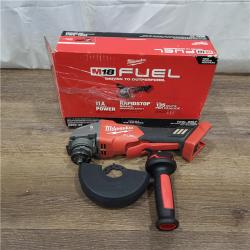 AS-IS Milwaukee 2880-20 M18 FUEL 18-Volt Lithium-Ion Brushless Cordless 4-1/2 in./5 in. Grinder W/Paddle Switch (Tool-Only)