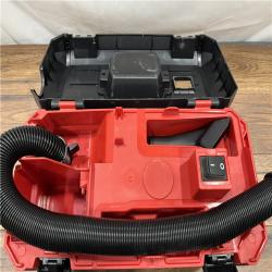 AS IS Milwaukee M18 Vacuum 2Gal 6  Hose Access Bare Tool