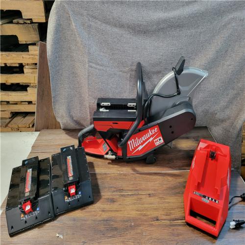 CALIFORNIA NEW MILWAUKEE 14 CUT-OFF SAW (2 BATTERIES, AND CHARGER INCLUDED)