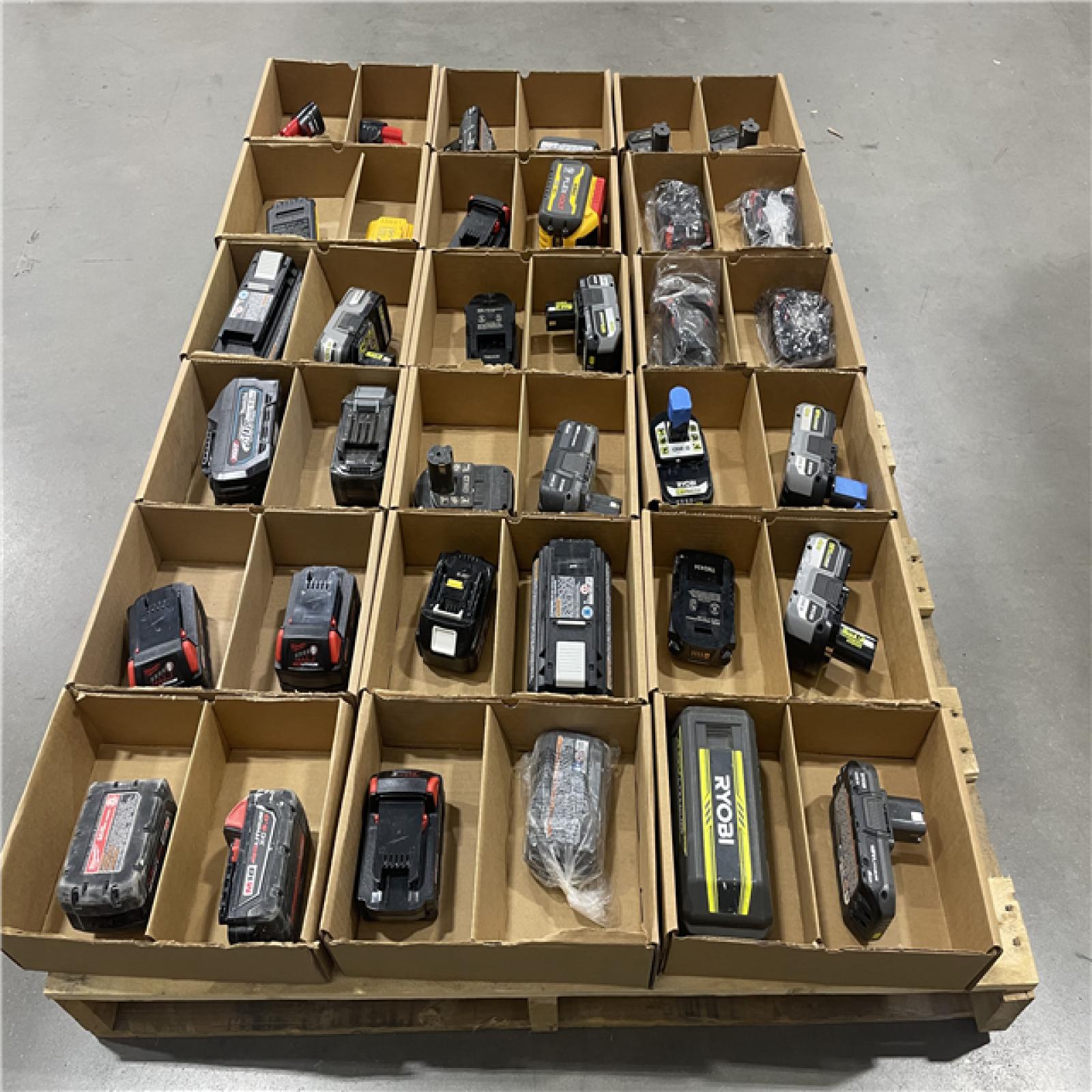 DALLAS LOCATION - AS-IS BATTERY PALLET