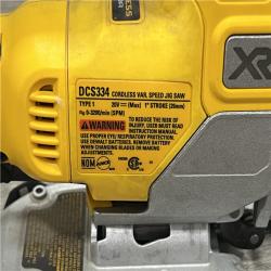 AS-IS DEWALT 20V MAX XR Cordless Brushless Jigsaw (Tool Only)