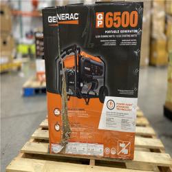 DALLAS LOCATION - Generac GP 6500-Watt Recoil Start Gas-Powered Portable Generator, 49-ST/CSA