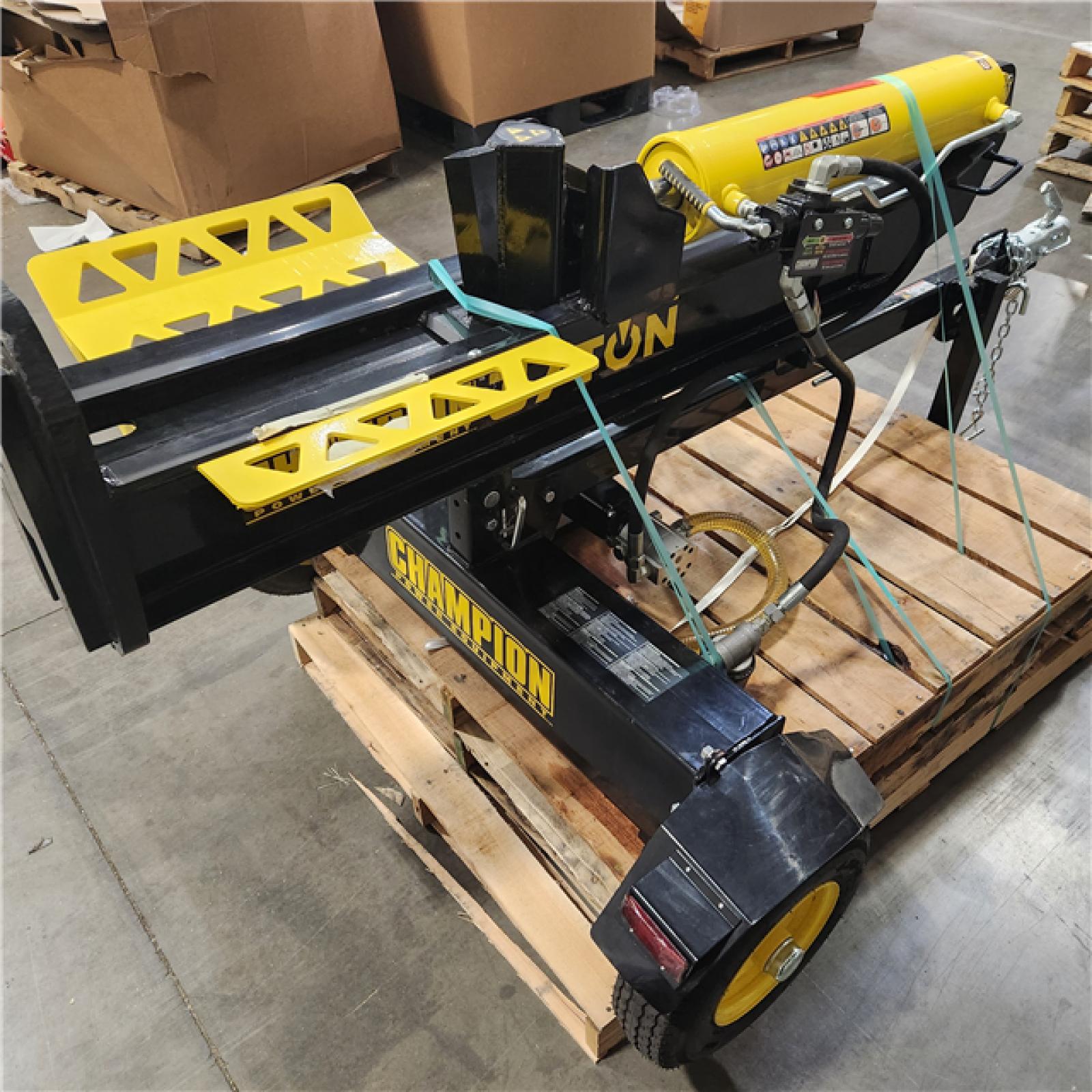 Dallas Location - As-Is Champion Power Equipment 37-Ton Gas Log Splitter