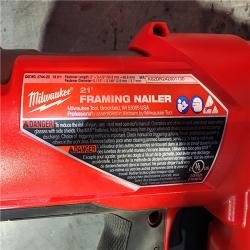 HOUSTON LOCATION - AS-IS Milwaukee 2744-20 M18 FUEL 21-Degree Cordless Framing Nailer (Tool Only)