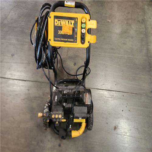 California AS-IS Dewalt 3000 PSI 1.0 GPM Cold Water Electric Pressure Washer w/ AAA Triplex Pump