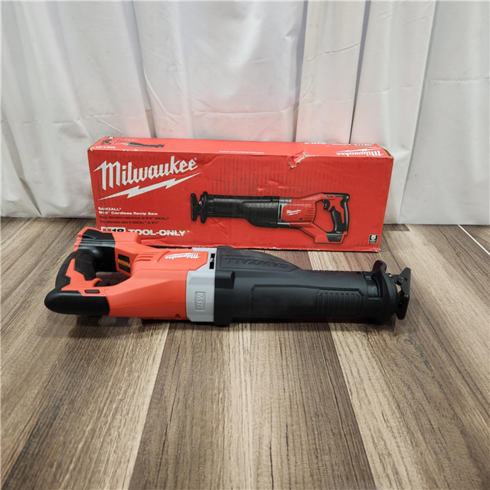 AS IS Milwaukee  M18 SAWZALL Lithium-Ion Cordless Reciprocating Saw (Tool Only)