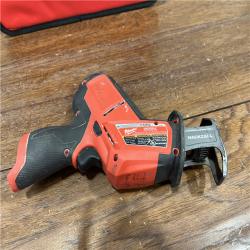 AS-IS Milwaukee M12 FUEL 12-Volt Lithium-Ion Brushless Cordless HACKZALL Reciprocating Saw Kit W/ Free M12 2.0Ah Compact Battery