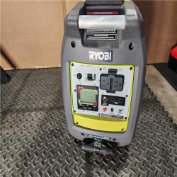 HOUSTON LOCATION - AS-IS RYOBI 2,300-Watt Recoil Start Bluetooth Super Quiet Gasoline Powered Digital Inverter Generator with CO Shutdown Sensor