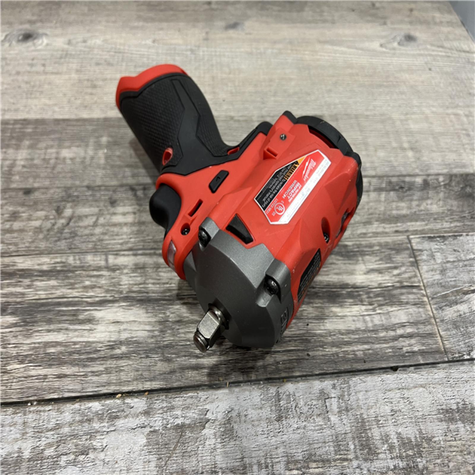 AS-IS MILWAUKEE M12 FUEL 12V Lithium-Ion Brushless Cordless Stubby 3/8 in. Impact Wrench (Tool-Only)