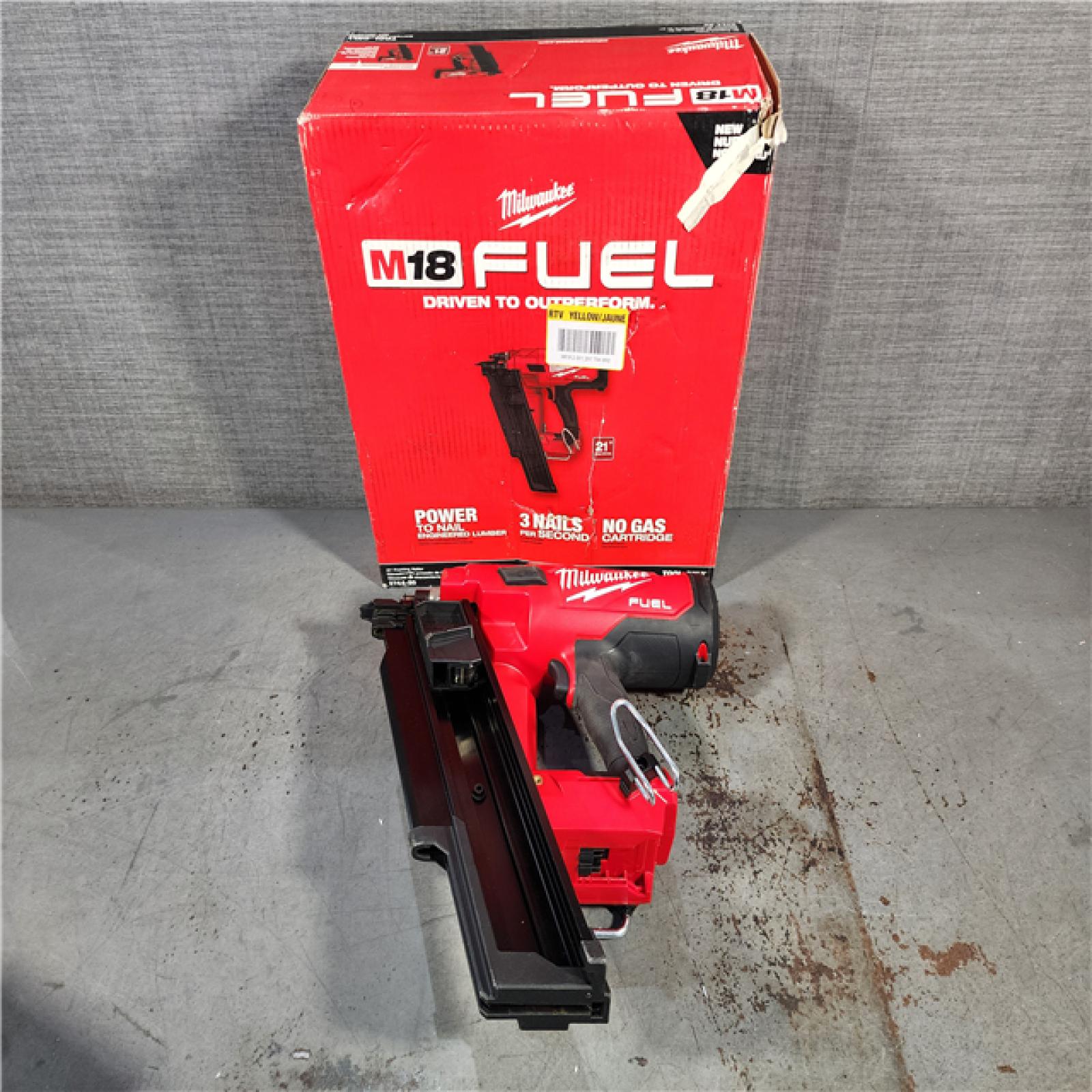 HOUSTON LOCATION - AS-IS Milwaukee 2744-20 M18 FUEL 21-Degree Cordless Framing Nailer (Tool Only)