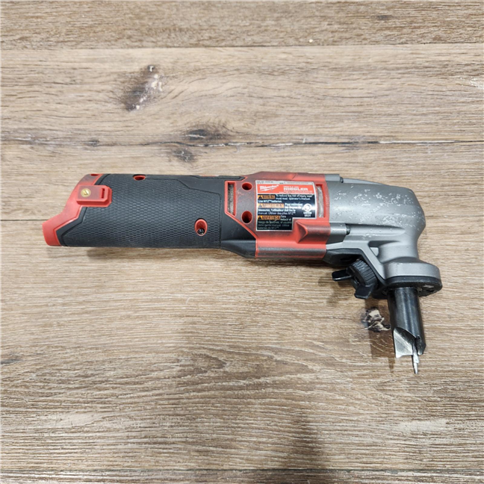 AS-IS Milwaukee M12 FUEL Brushless Cordless 16 Gauge Variable Speed Nibbler (Tool Only)