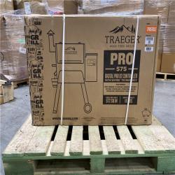 DALLAS LOCATION - Traeger Pro 575 Wifi Pellet Grill and Smoker in Black