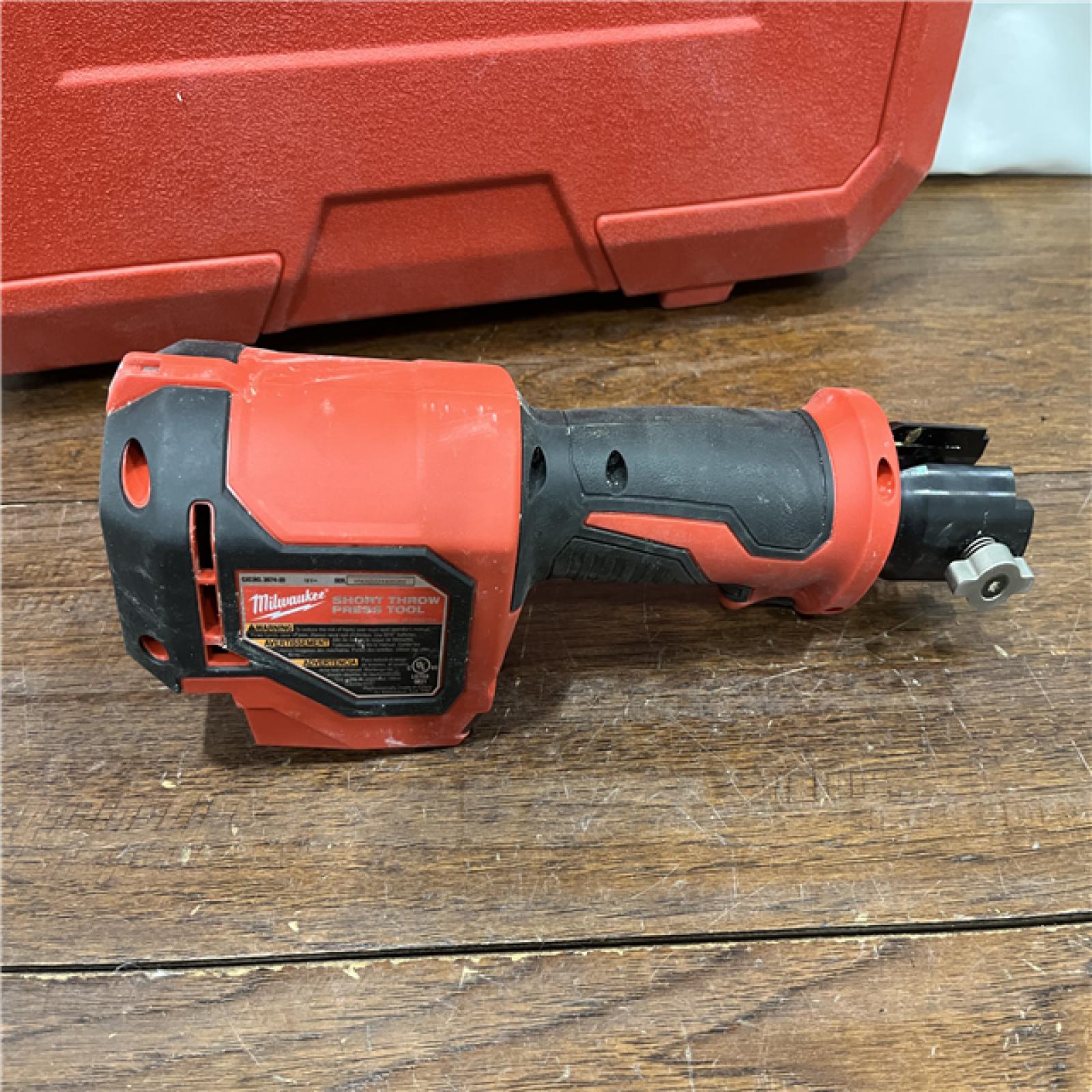 AS-ISM18 18V Lithium-Ion Cordless Short Throw Press Tool Kit with 3 PEX Crimp Jaws (2) 2.0 Ah Batteries and Charger