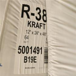 Phoenix Location Knauf Insulation R-38 EcoBatt Kraft Faced Fiberglass Insulation Batt 24 in. x 48 in. x 12 in. (16-Bags 1024 Sq/Ft)