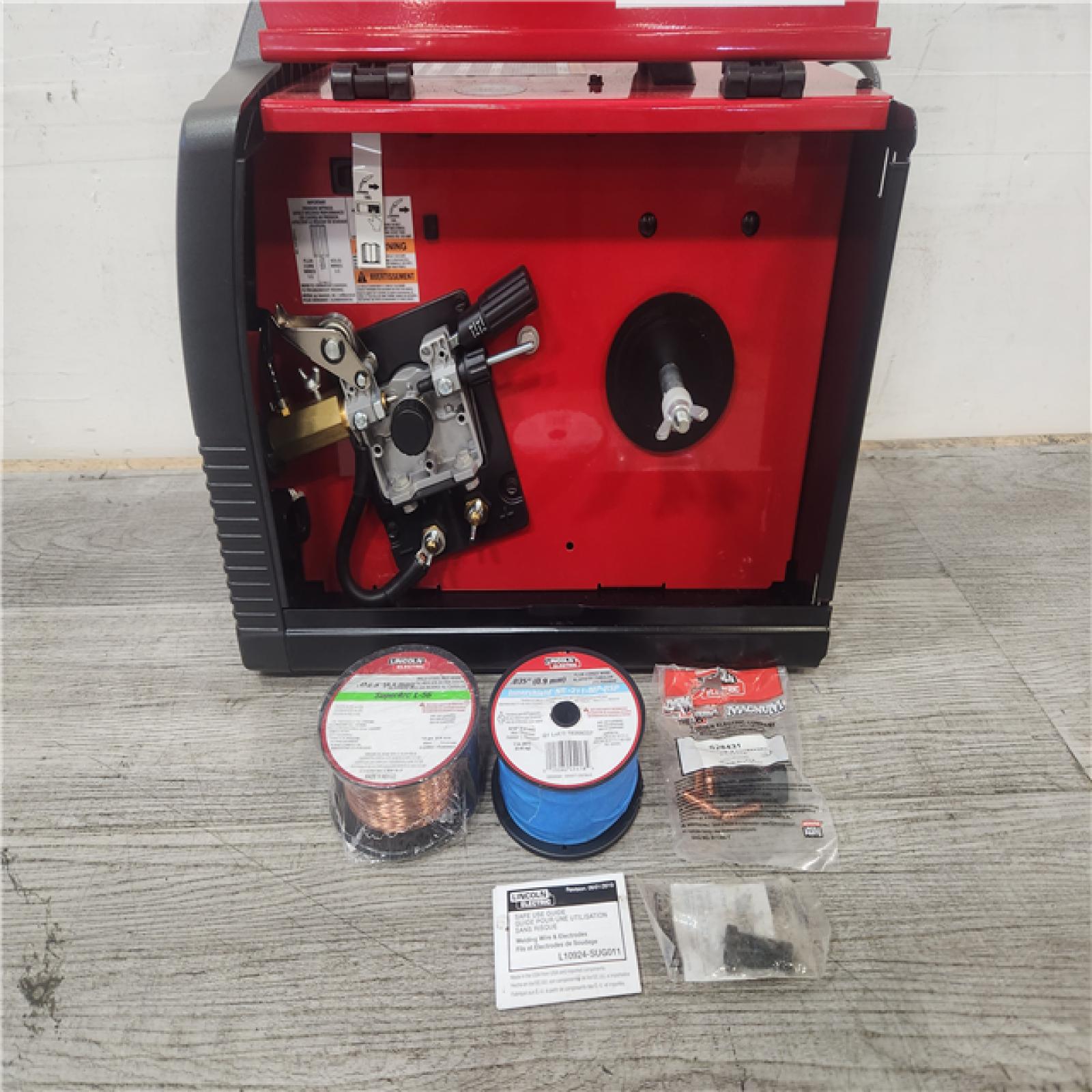 Phoenix Location Lincoln Electric Weld-Pak 180 Amp MIG Flux-Core Wire Feed Welder, 230V, Aluminum Welder with Spool Gun sold separately