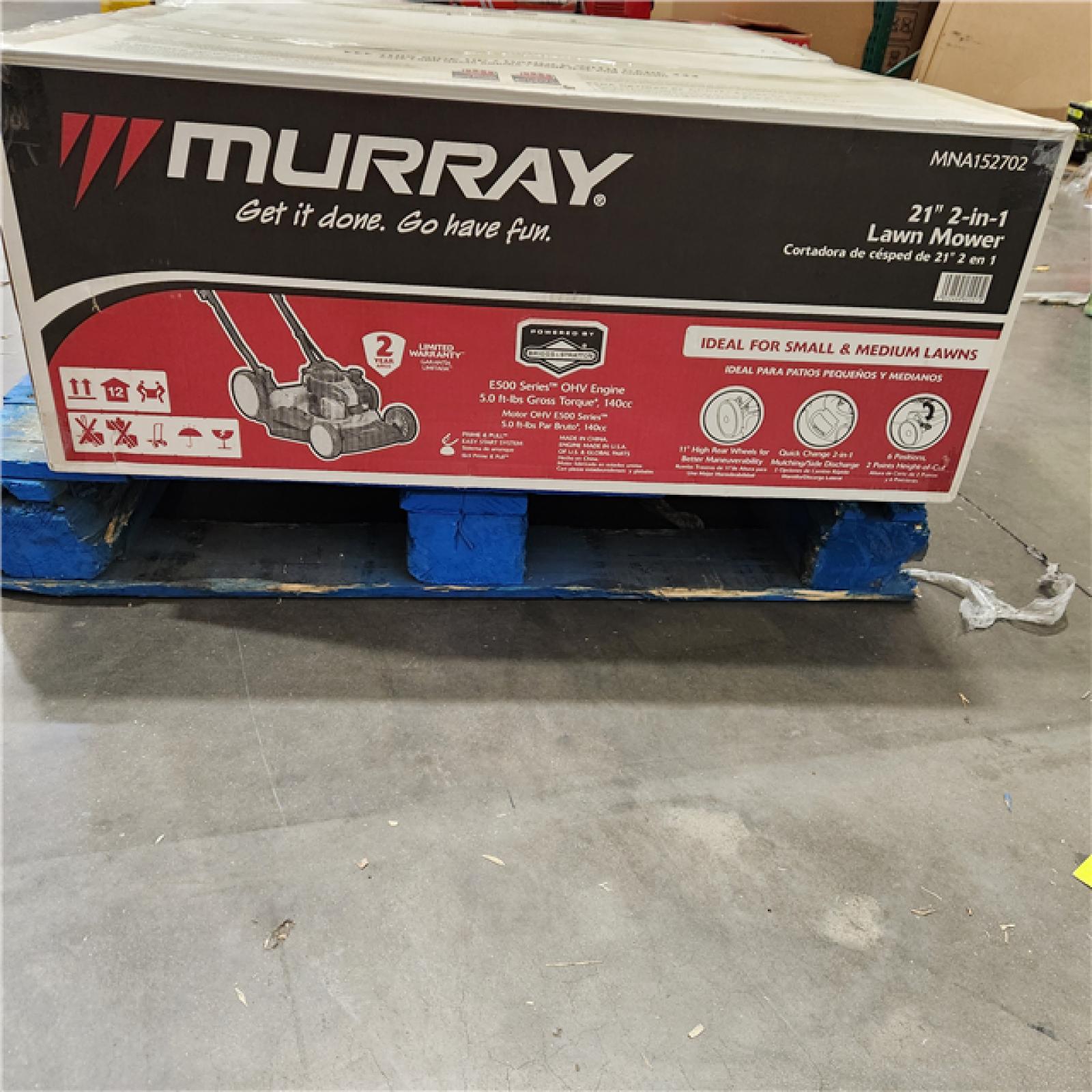 Dallas Location -NEW- MNA 152702 - Murray 21 Walk-Behind Mower(Lot Of 2)