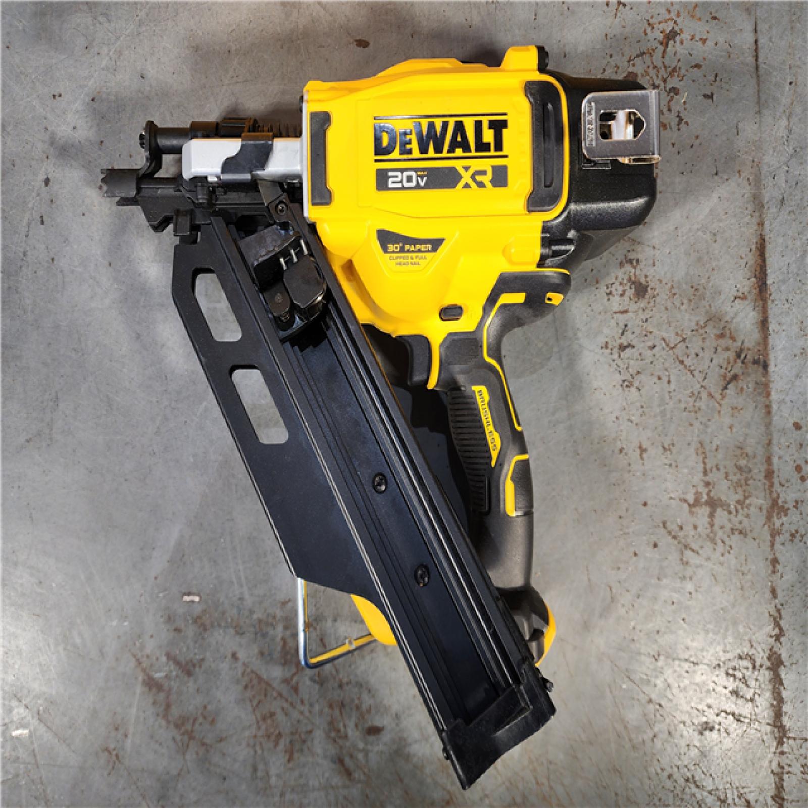 HOUSTON LOCATION - AS-IS DEWALT 20-Volt 30Â° Cordless Framing Nailer (Tool-Only)