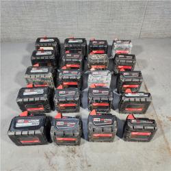 HOUSTON LOCATION - AS-IS MILWAUKEE BATTERY PACK QTY - 20