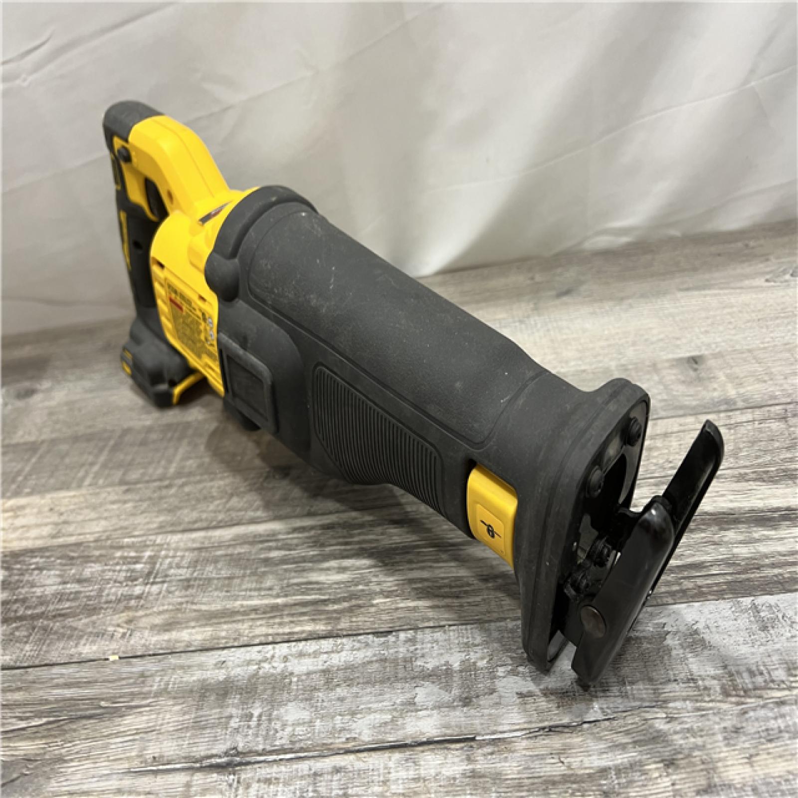 AS-IS DEWALT 20V MAX Lithium Ion Cordless Brushless Reciprocating Saw with FLEXVOLT ADVANTAGE (Tool Only)