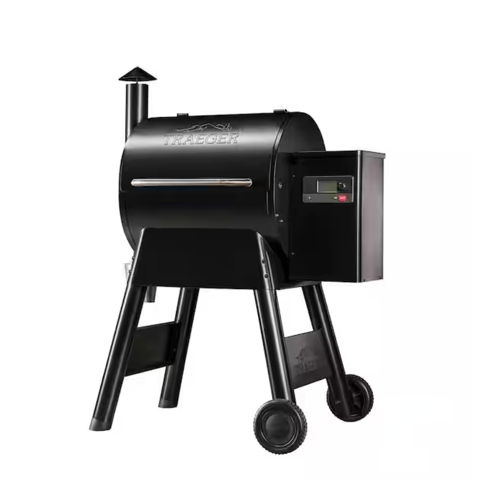 DALLAS LOCATION - Traeger Pro 575 Wifi Pellet Grill and Smoker in Black