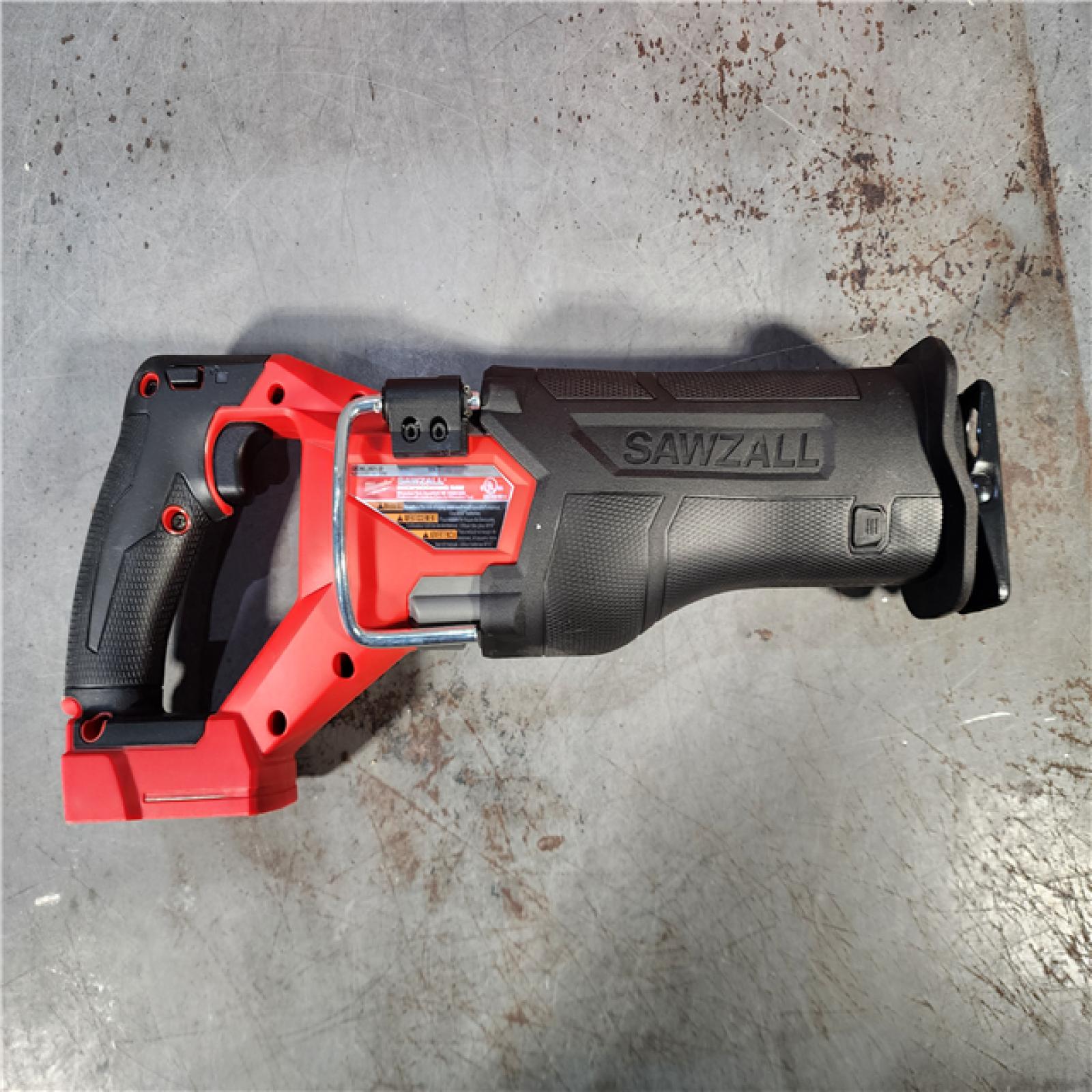 HOUSTON LOCATION - AS-IS (APPEARS LIKE NEW) Milwaukee M18 18V Fuel Sawzall 1-1/4  Reciprocating Saw Cordless Lithium-Ion Brushless 2821-20 (TOOL ONLY)