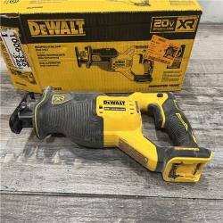 AS-IS DEWALT 20V MAX XR Cordless Brushless Reciprocating Saw (Tool Only)