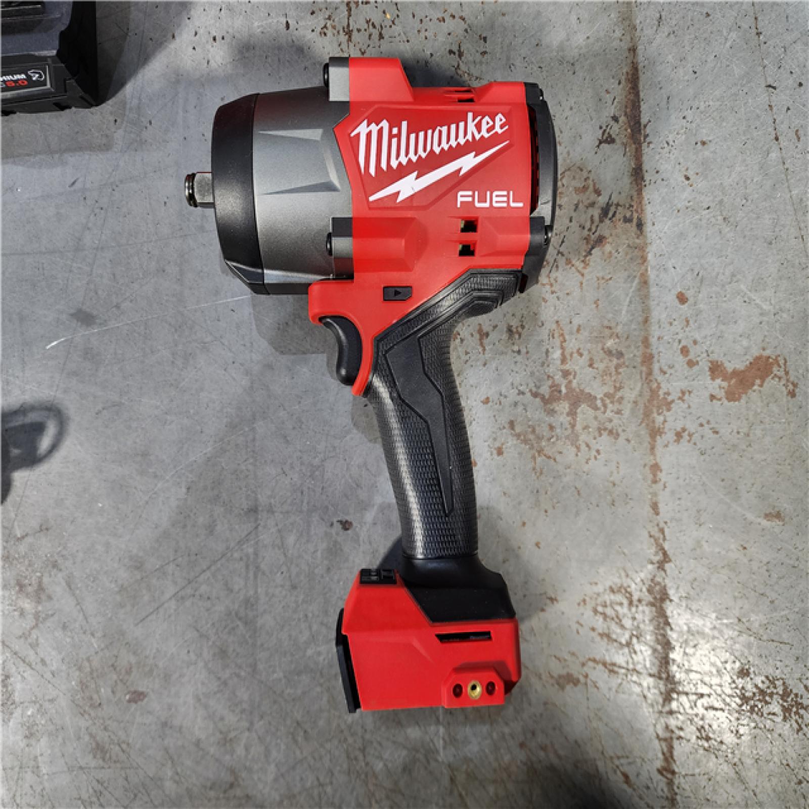 HOUSTON LOCATION - AS-IS Milwaukee M18 1/2 in. Cordless Brushless High Torque Impact Wrench Kit (Battery & Charger)