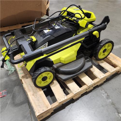 Dallas Location - As-Is RYOBI 80V HP  Electric 30 in.  Mower with Battery and Charger