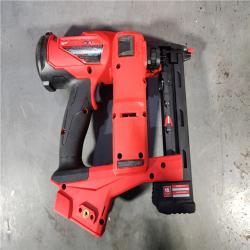 HOUSTON LOCATION - AS-IS M18 FUEL 18-Volt Lithium-Ion Brushless Cordless 18-Gauge 1/4 in. Narrow Crown Stapler (Tool-Only)