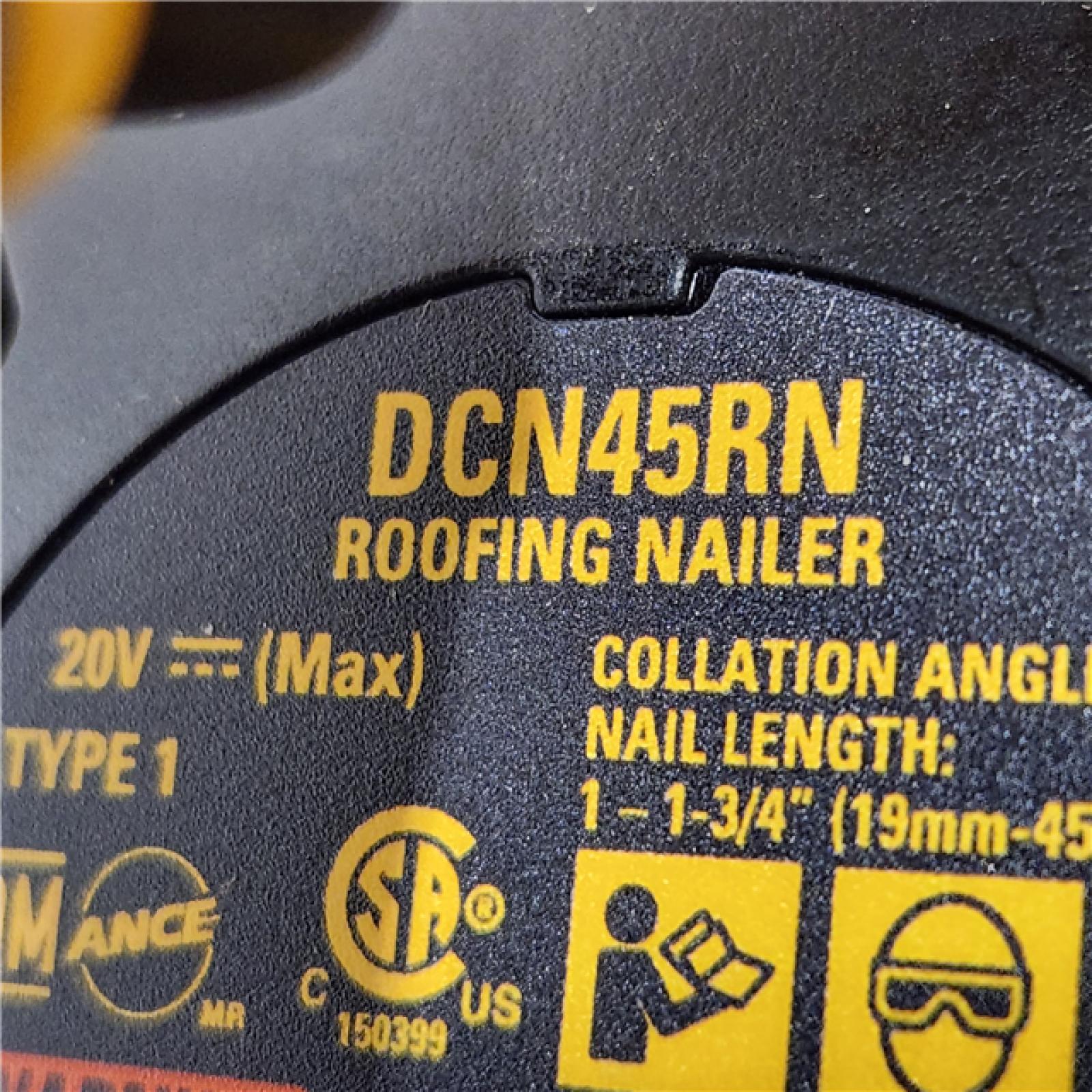 AS-IS DEWALT 2007898 Roofing Nailer Cordless