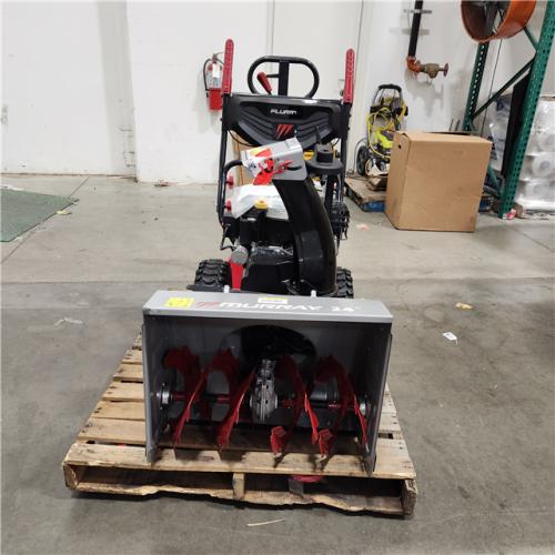 Dallas Location - As-Is Murray Flurry XL 24 in. 208 CC Self Propelled 2-Stage Gas Snow Blower