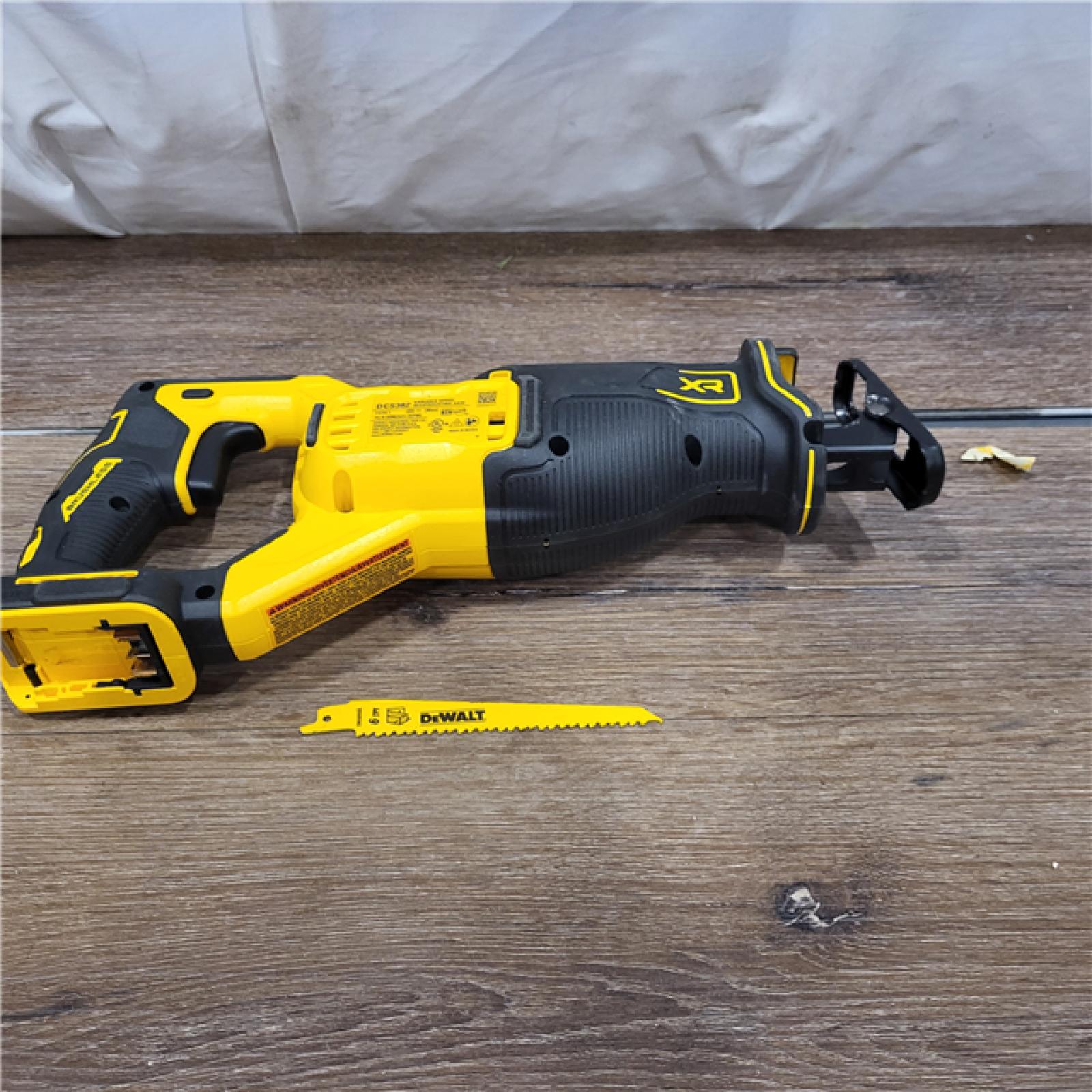 AS-IS DEWALT 20V MAX XR Cordless Brushless Reciprocating Saw (Tool Only)