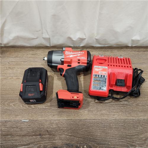 AS-IS Milwaukee M18 1/2 in. Cordless Brushless High Torque Impact Wrench Kit (Battery & Charger)