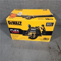 HOUSTON LOCATION - AS-IS DEWALT FLEXVOLT 60V MAX Cordless Brushless 7-1/4 in. Wormdrive Style Circular Saw (Tool Only)