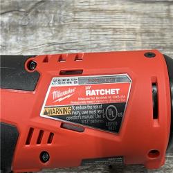 AS-IS MILWAUKEE 2457-20 .38 in. M12 Cordless Ratchet Only