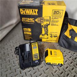 HOUSTON LOCATION - AS-IS (APPEARS LIKE NEW) DeWalt ATOMIC COMPACT SERIES 20V MAX* Brushless Cordless 1/2 in. Drill/Driver