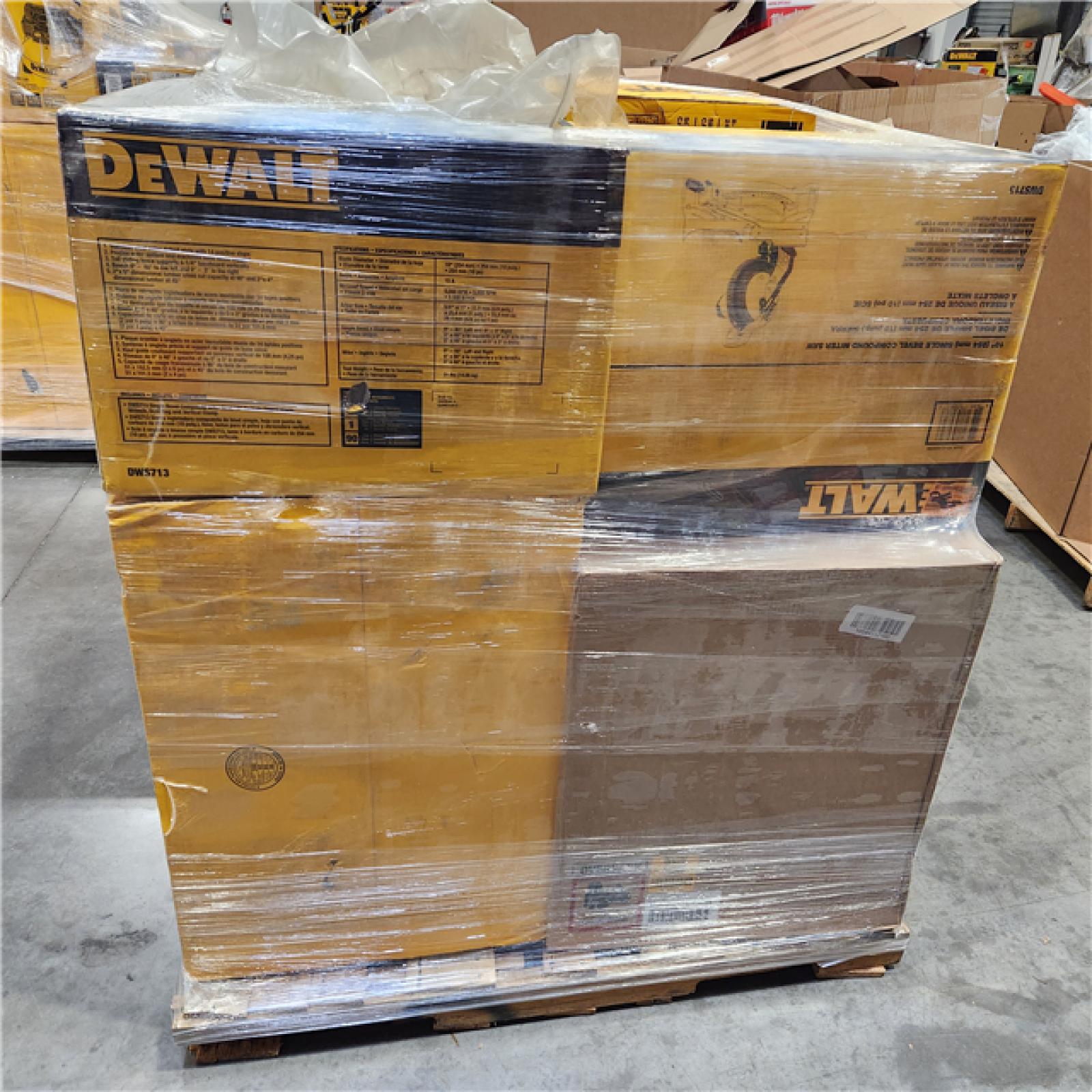 Dallas Location - As-Is DEWALT Tool Pallet