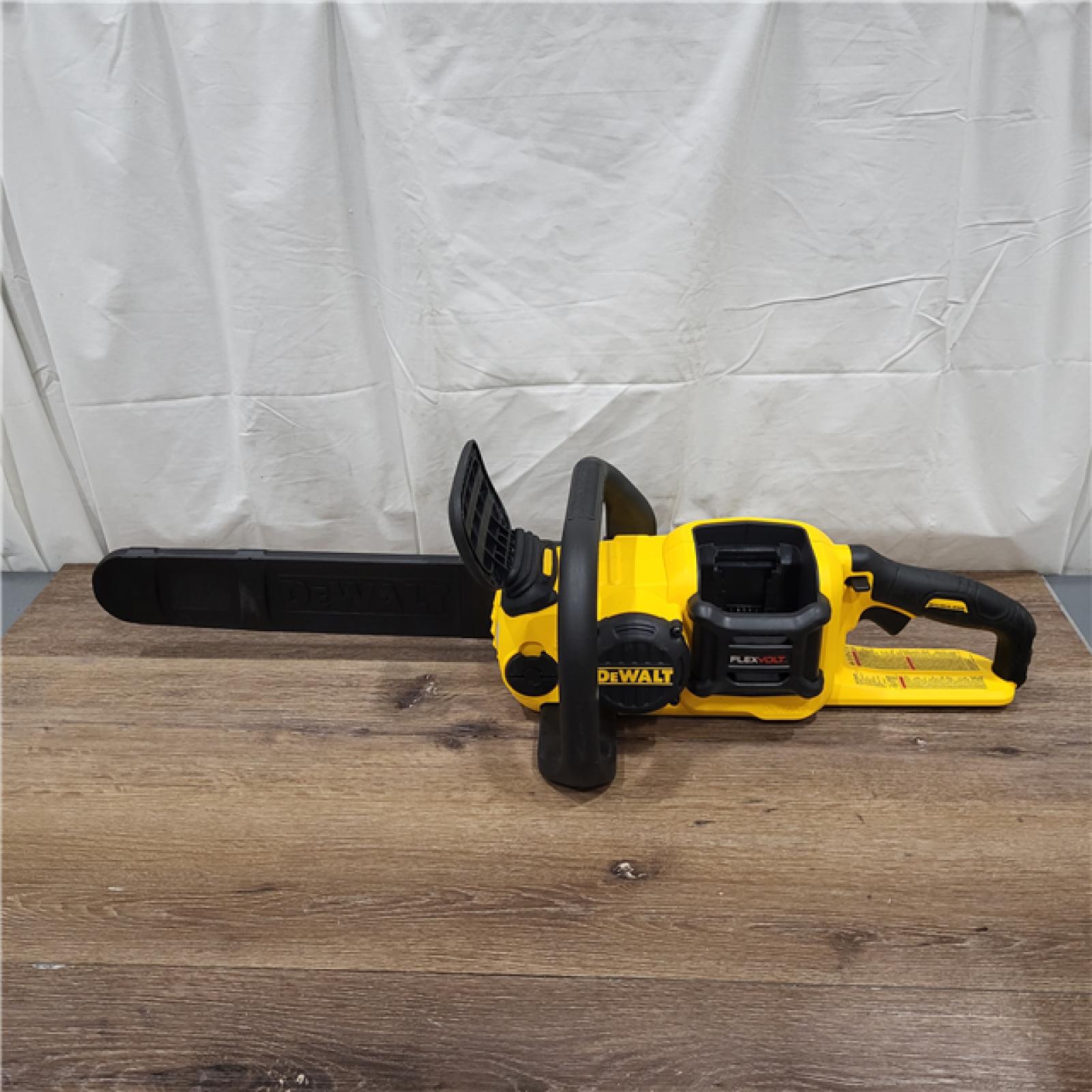 AS-IS DeWalt FLEXVOLT 60V MAX Lithium-Ion Brushless Cordless 16in. Chainsaw Kit