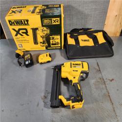 HOUSTON LOCATION - AS-IS (APPEARS LIKE NEW) DEWALT 20V MAX XR 18 Gauge Brad Nailer Kit