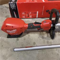 HOUSTON LOCATION -AS-IS Milwaukee 3000-21 M18 FUEL Brushless Lithium-Ion Cordless String Trimmer with QUIK-LOK / Blower Combo Kit (8 Ah) (NO BATTERY AND CHARGER))